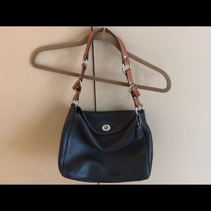 Coach leather handbag